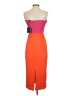NBD Color Block Orange Cocktail Dress Size S - photo 2