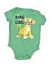 Disney Baby Graphic Green Short Sleeve Onesie Size 0-3 mo - photo 1