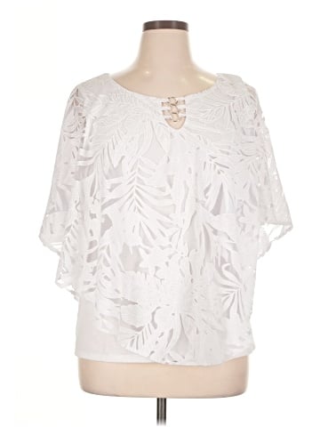 NY Collection 3/4 Sleeve Blouse (view 1)
