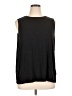 Nine West Black Sleeveless T-Shirt Size 2X - photo 1
