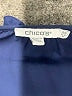 Chico's 100% Polyester Blue Casual Dress Size Lg (2.5) - photo 7
