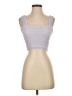 Nikibiki Silver Purple Sleeveless Top Size S - photo 1