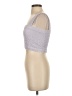 Nikibiki Silver Purple Sleeveless Top Size S - photo 5