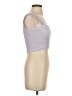 Nikibiki Silver Purple Sleeveless Top Size S - photo 4