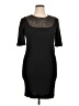 St. John Black Cocktail Dress Size 14 - photo 1