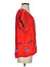 Splendid 100% Rayon Red Short Sleeve Blouse Size S - photo 4