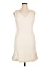 St. John Ivory Cocktail Dress Size 14 - photo 1
