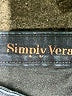 Simply Vera Vera Wang Blue Jeans Size 8 - photo 7