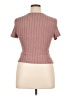 Shein Pink Short Sleeve Top Size XL - photo 2
