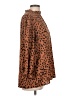 Unbranded Animal Print Brown 3/4 Sleeve Blouse Size L - photo 4