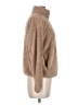 Uniqlo 100% Polyester Brown Faux Fur Jacket Size M - photo 4