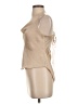 Dee Elly 100% Polyester Tan Gold Sleeveless Top Size S (estimated) - photo 5