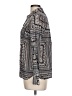 Tommy Hilfiger Print Gray Long Sleeve Blouse Size L - photo 5