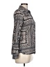 Tommy Hilfiger Print Gray Long Sleeve Blouse Size L - photo 4