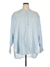 Lane Bryant 100% Lyocell Stripes Blue 3/4 Sleeve Button-Down Shirt Size 22 - 24 Plus - photo 1