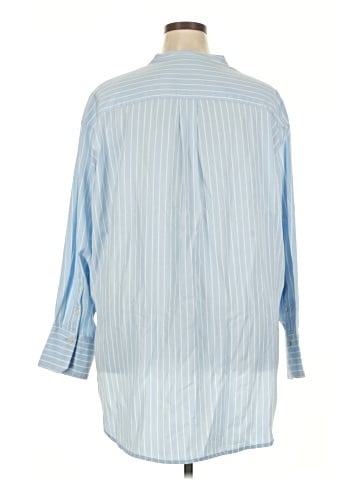 Lane Bryant 3/4 Sleeve Button-Down Shirt (view 2)