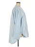 Lane Bryant 100% Lyocell Stripes Blue 3/4 Sleeve Button-Down Shirt Size 22 - 24 Plus - photo 4