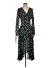 Intermix 100% Silk Green Cocktail Dress Size 4 - photo 1