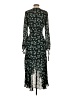 Intermix 100% Silk Green Cocktail Dress Size 4 - photo 2