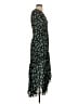 Intermix 100% Silk Green Cocktail Dress Size 4 - photo 4