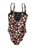 Profile by Gottex Print Red One Piece Swimsuit Size 6 - photo 2