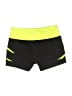 Bebe Sport Color Block Yellow Athletic Shorts Size XS - photo 2