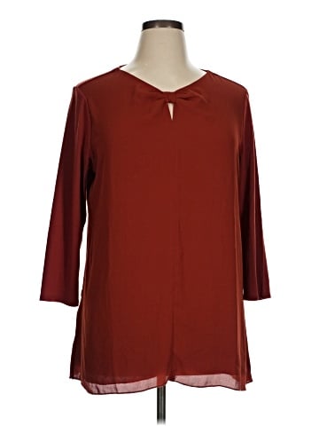 Lyssé 3/4 Sleeve Blouse (view 1)
