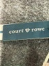 Court & Rowe 100% Polyester Metallic Silver Formal Skirt Size 14 - photo 4