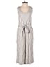 Gap 100% Rayon Stripes Gray Jumpsuit Size XS - photo 1
