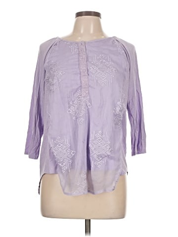 RXB 3/4 Sleeve Blouse (view 1)