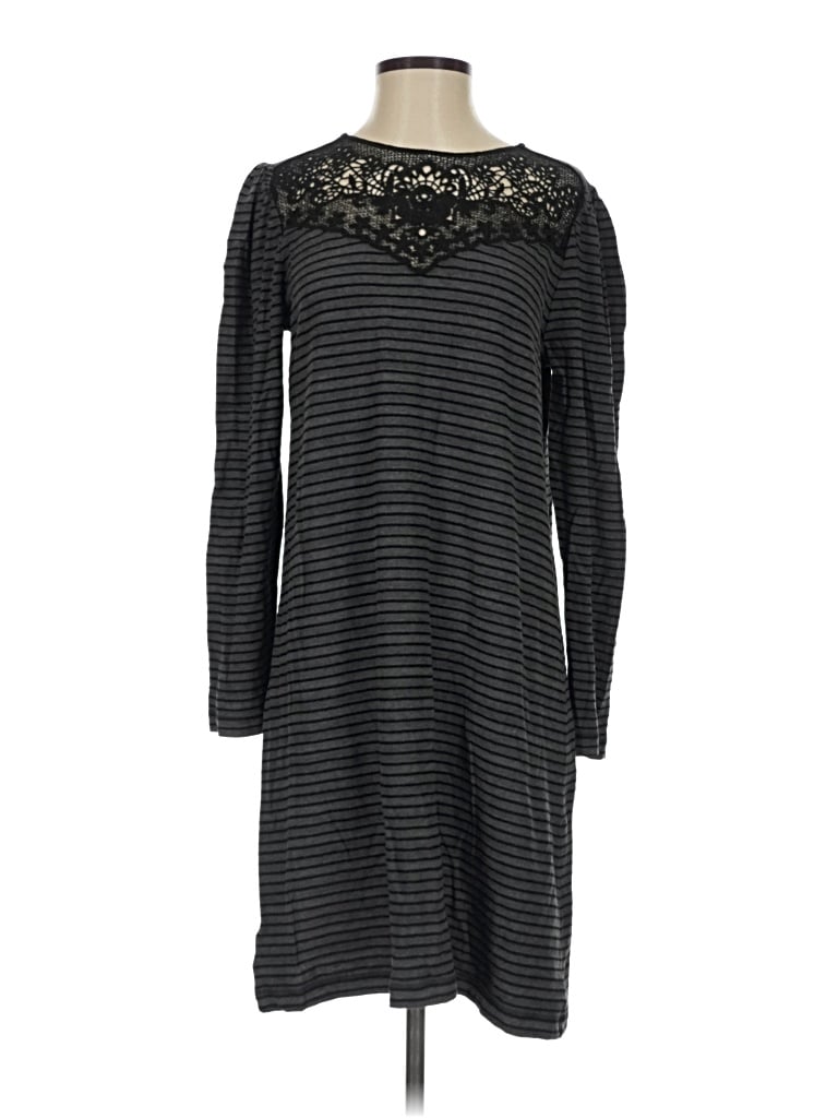 Ann Taylor Loft Casual Dress In Gray