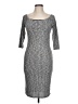 Love Tweed Gray Casual Dress Size L - photo 1