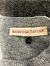Rebecca Taylor Gray Long Sleeve Top Size S - photo 7