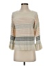 Ann Taylor LOFT Stripes Tan Pullover Sweater Size S - photo 1