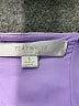 Flat White 100% Polyester Purple Cocktail Dress Size L - photo 7