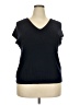 Talbots Black Short Sleeve Top Size 2X - photo 1