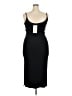 Fabletics Solid Black Cocktail Dress Size XXL - photo 2