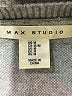 Max Studio Plaid Gray Pullover Sweater Size M - photo 7