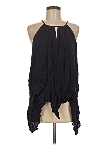 Pink Stitch Sleeveless Blouse (view 1)