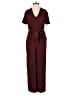 Rails Polka Dots Burgundy Jumpsuit Size XS - photo 1