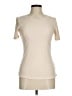 Unbranded Ivory Short Sleeve Turtleneck Size M - photo 1