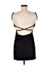 Zara 100% Polyester Solid Black Cocktail Dress Size M - photo 2