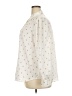 Ann Taylor 100% Polyester Hearts Ivory Long Sleeve Blouse Size XXL - photo 5