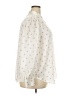 Ann Taylor 100% Polyester Hearts Ivory Long Sleeve Blouse Size XXL - photo 4
