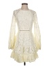Saints + Secrets 100% Polyester Ivory Cocktail Dress Size S - photo 1