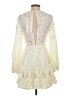 Saints + Secrets 100% Polyester Ivory Cocktail Dress Size S - photo 2