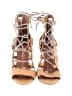 SixtySeven 100% Leather Tan Heels Size EU 39 - photo 2