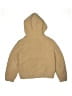 Maison Me 100% Polyester Solid Gold Tan Fleece Jacket Size 10 - photo 2