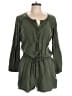 Gap Solid Green Romper Size L - photo 1