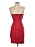 Bebe Solid Red Cocktail Dress Size XS - photo 2